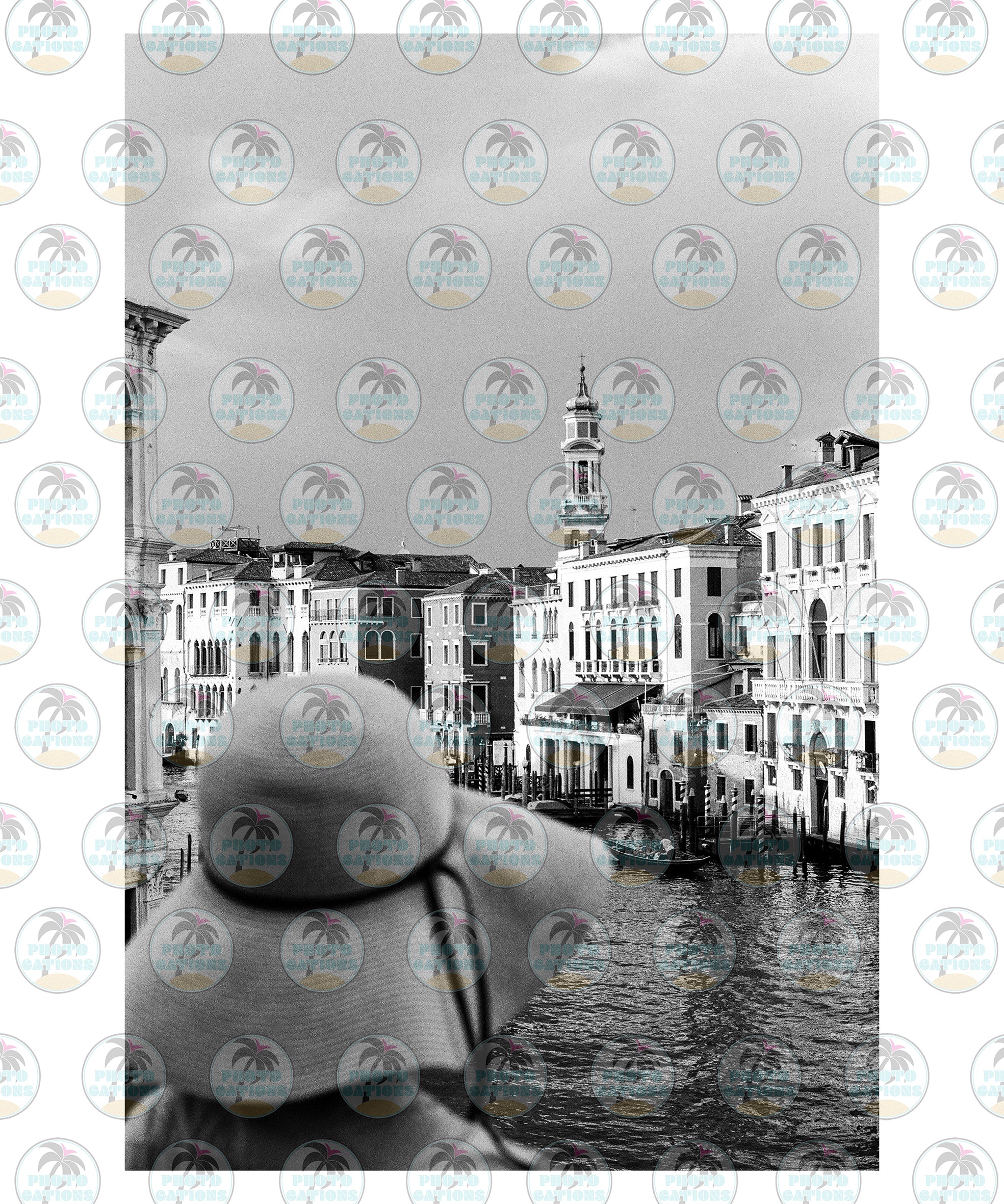 Venice in black and white