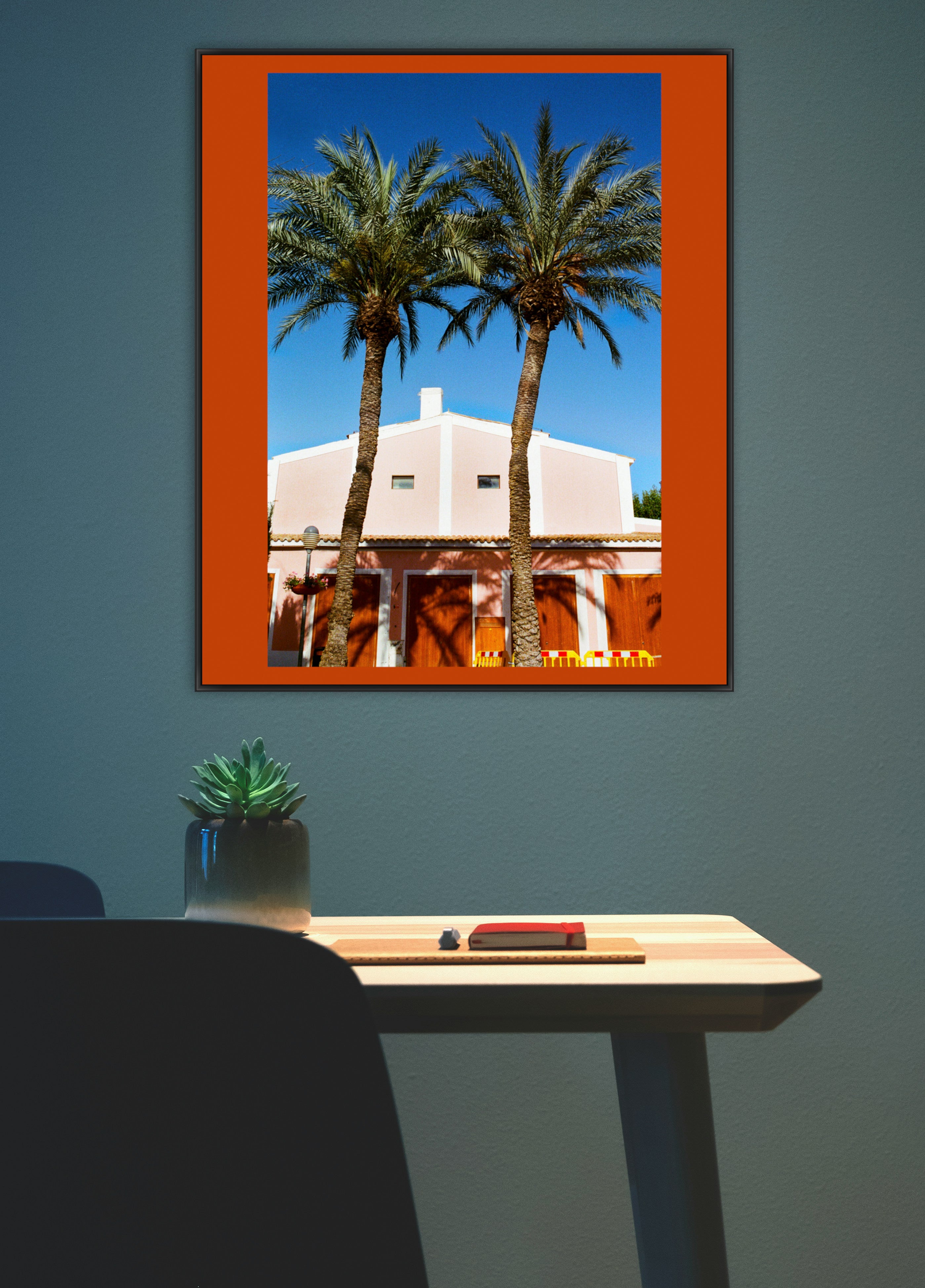 Vintage Summer Palm Trees