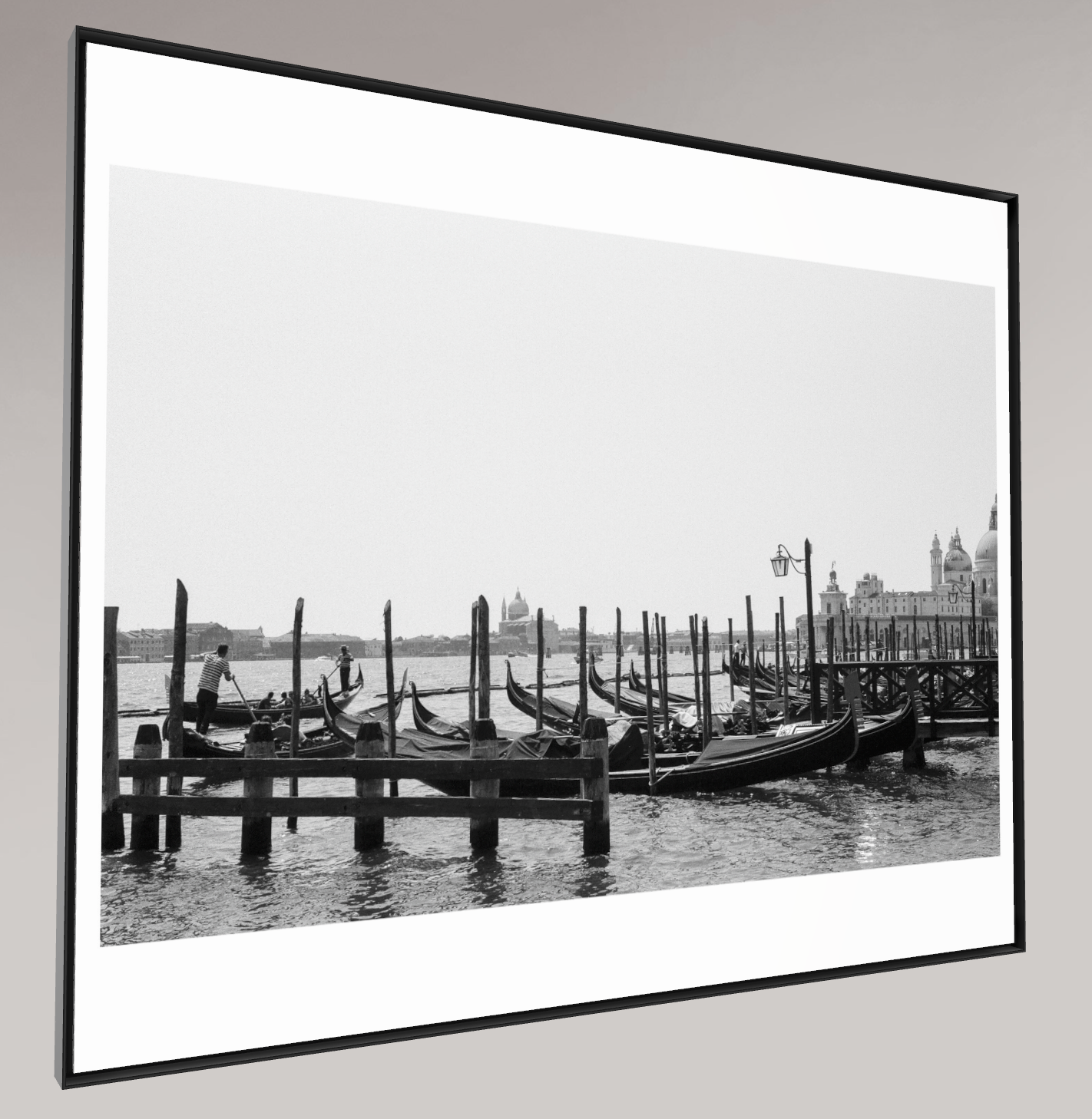 Venice in black and white