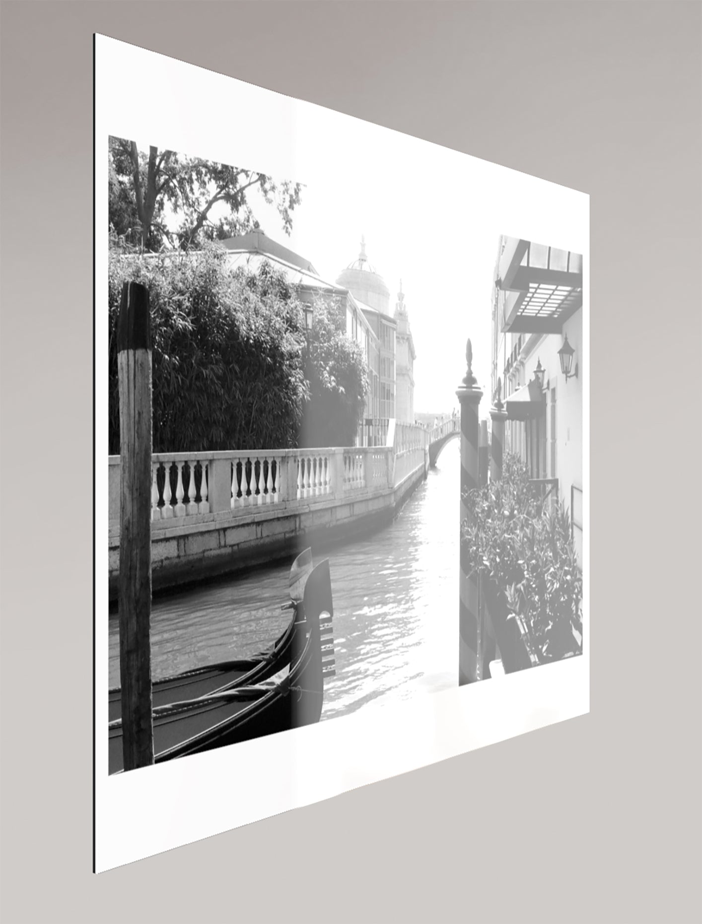 Venice in black and white