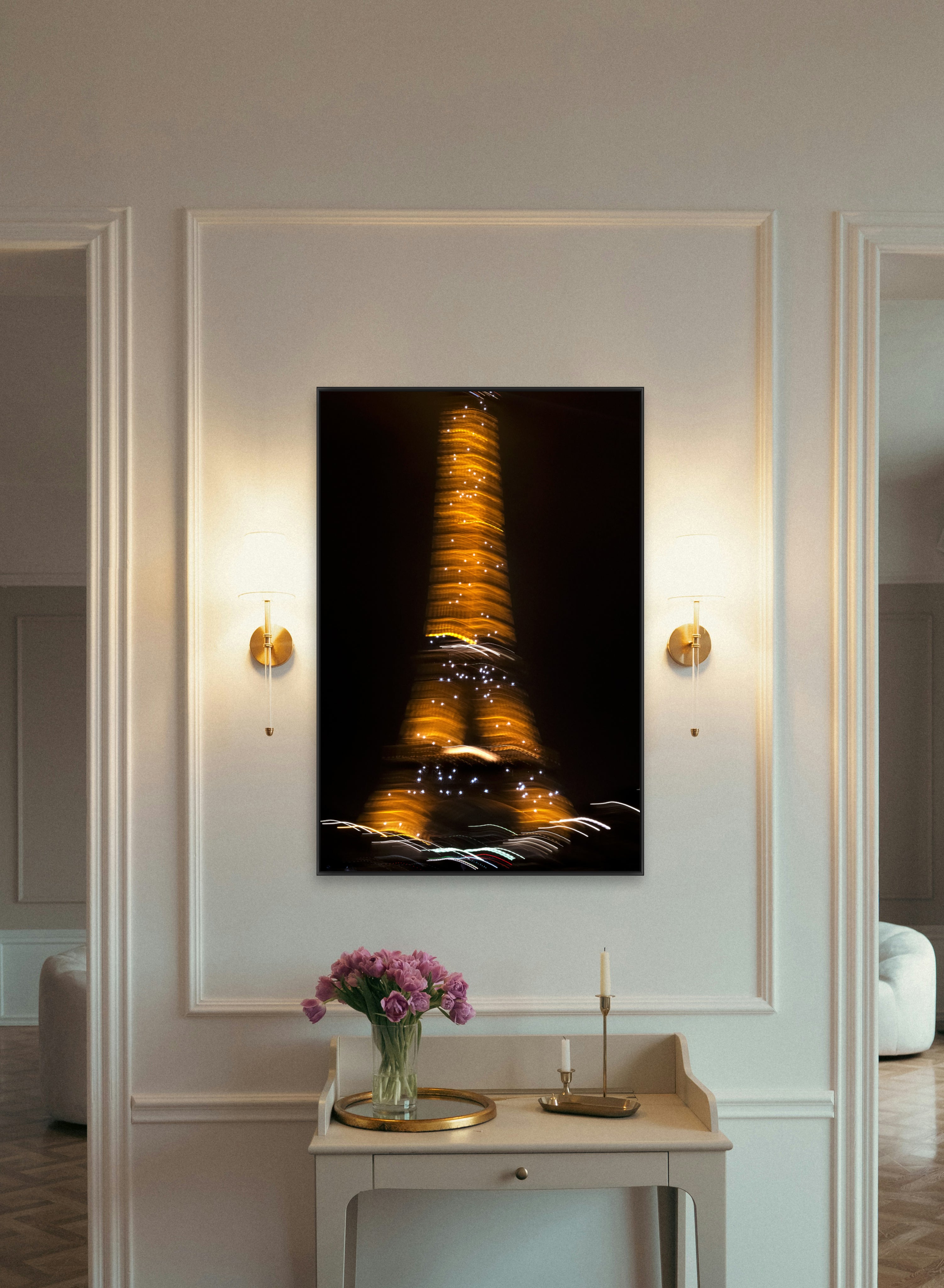 The Eiffel Tower in Motion